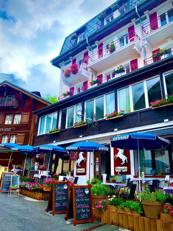 Weisses Roessli Hotel Leukerbad Exterior photo